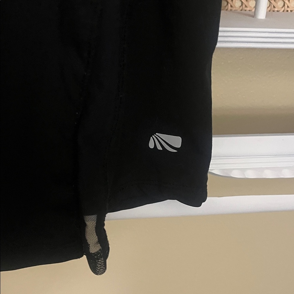 Marika Black Mesh Racerback Tank - Picture 2 of 6